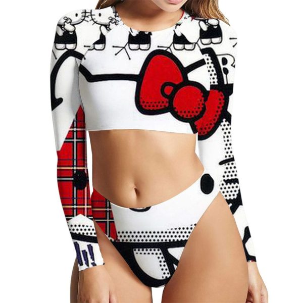 Hello Kitty Two Piece Swimsuit