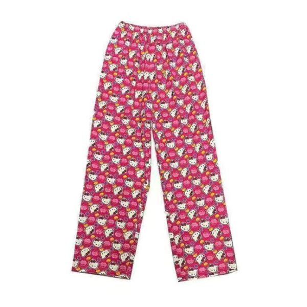Hello Kitty Sanrio Pink Pajama Pants
