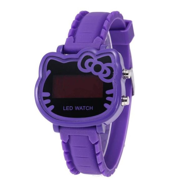 Hello Kitty Digital Watch - Purple