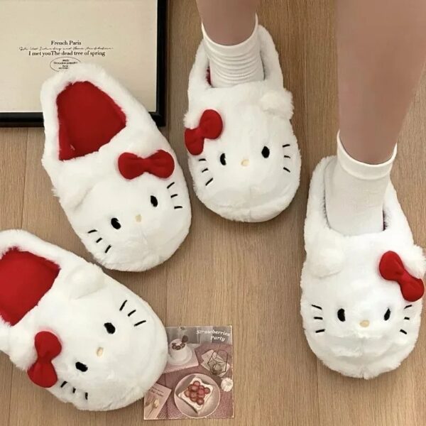 Hello Kitty Plush House Slippers