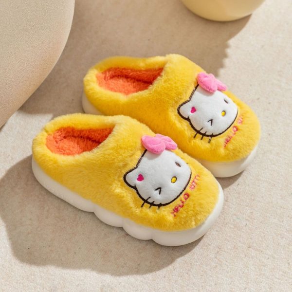 Hello Kitty Fluffy Slippers