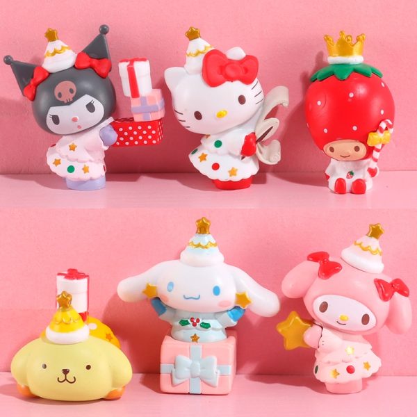 Hello Kitty Christmas Figures