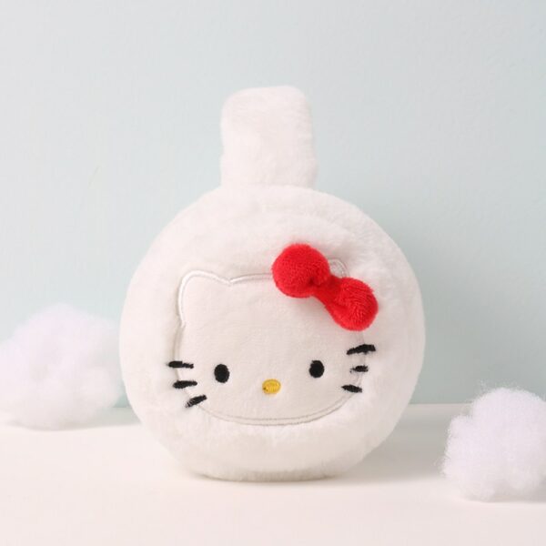 White Hello Kitty Ear Warmer
