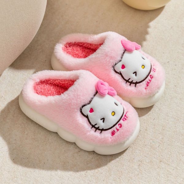 Pink Hello Kitty Slippers