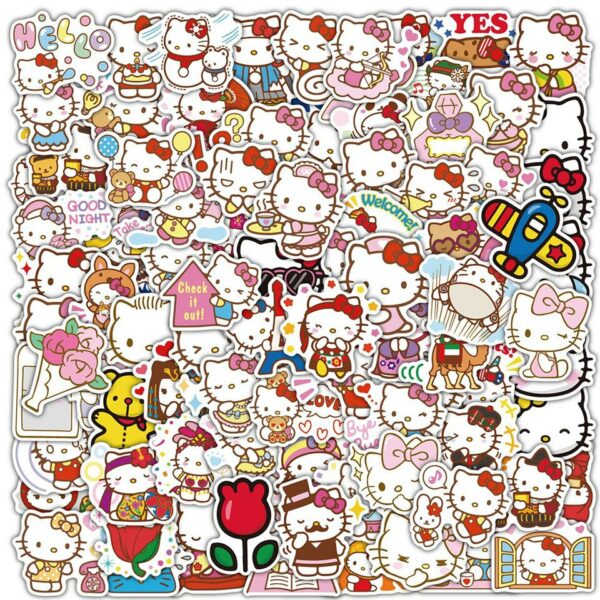 Cute Hello Kitty Stickers