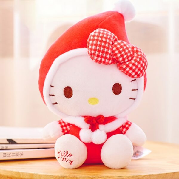 Hello Kitty Christmas Santa Plush