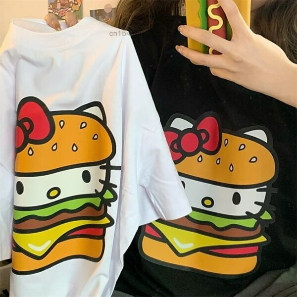 Hello Kitty Burger Shirt