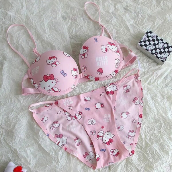 Hello Kitty Bra and Panty Set