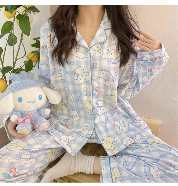 Cinnamoroll Sanrio Blue Pajamas