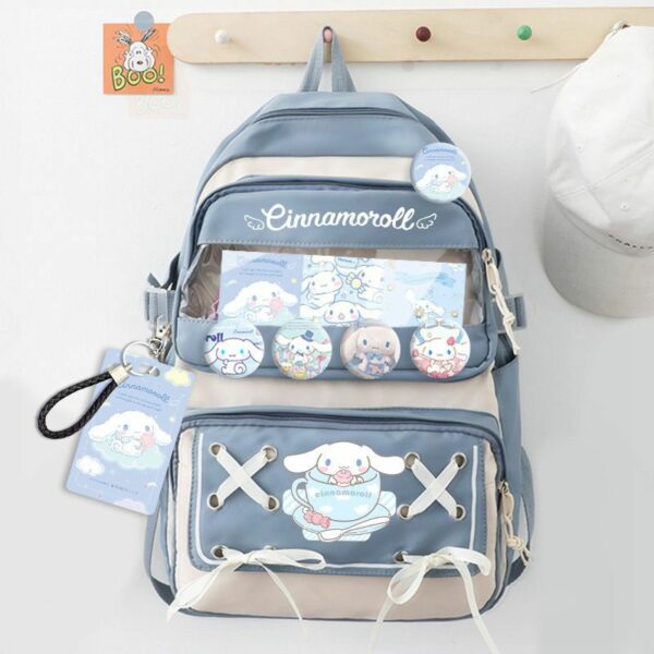 Cinnamoroll Blue Big Backpack