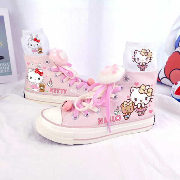 Hello Kitty Converse Pink High Tops