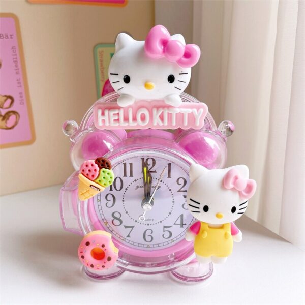 Hello Kitty Alarm Clock Light Pink