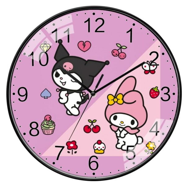 My Melody and Kuromi Clock