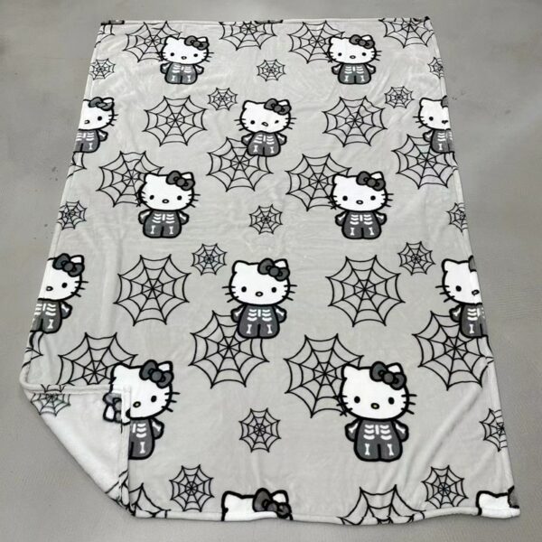 Hello Kitty Halloween Plush Blanket