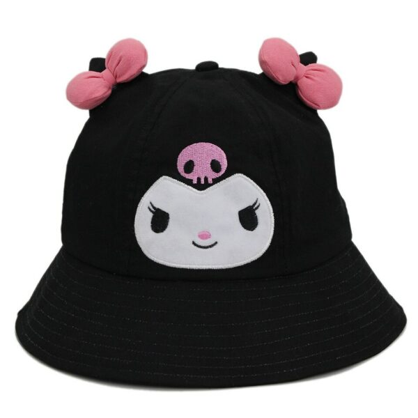 Black Kuromi Bucket Hat