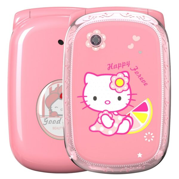 Hello Kitty Flip Phone 4g Pink